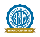 American Board of Internal Medicine. Board Certified badge