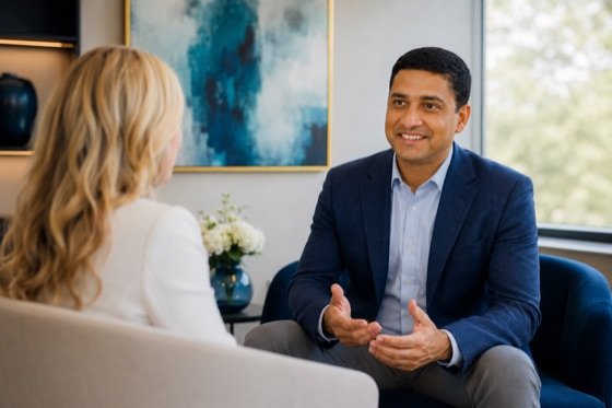 Physician consultation at Avancé Vein Care